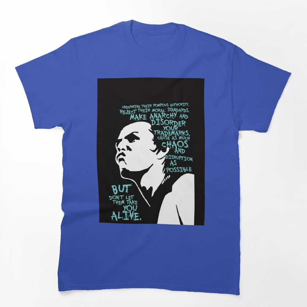 Sid Vicious Dead Or Alive Shirt