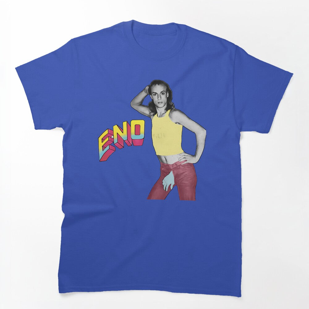 Person Posing Yellow Tank Top Red Pants Shirt