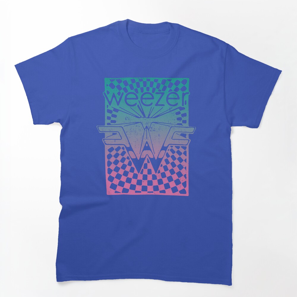 Checkered Weezer Aged Shirt