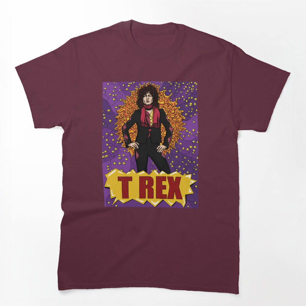 Marc Bolan T Rex Fanart Shirt