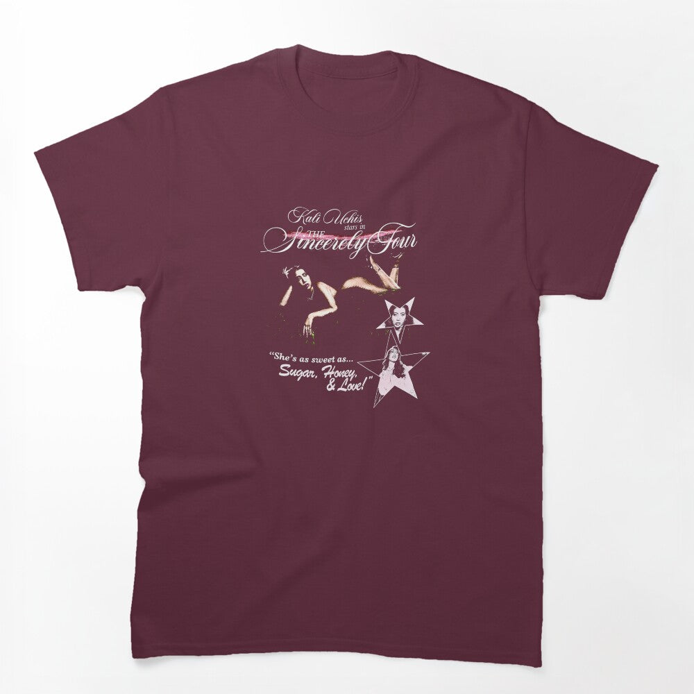 Silhouette Style Psychedelic Soul Singer Shirt