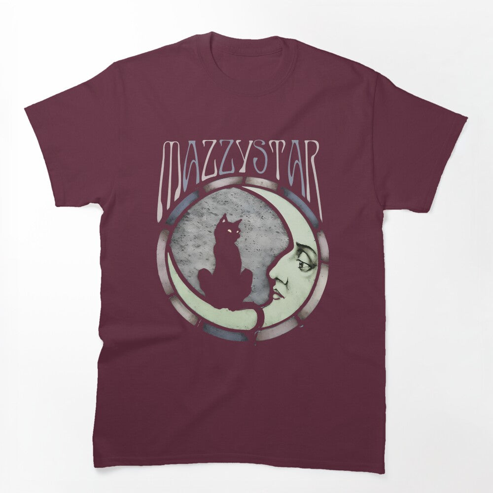 Mazzy Star Moon And Cat Shirt