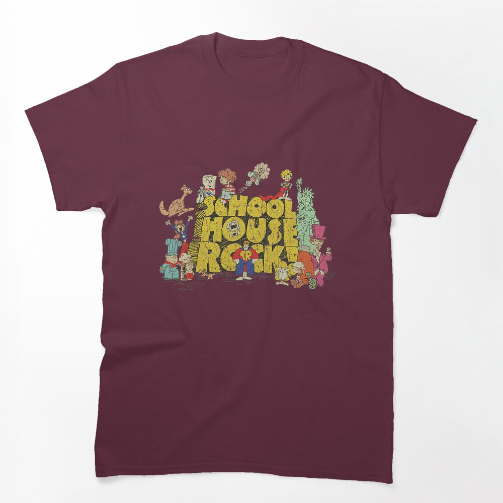 Retro Schoolhouse Rock 1973 Funny Shirt