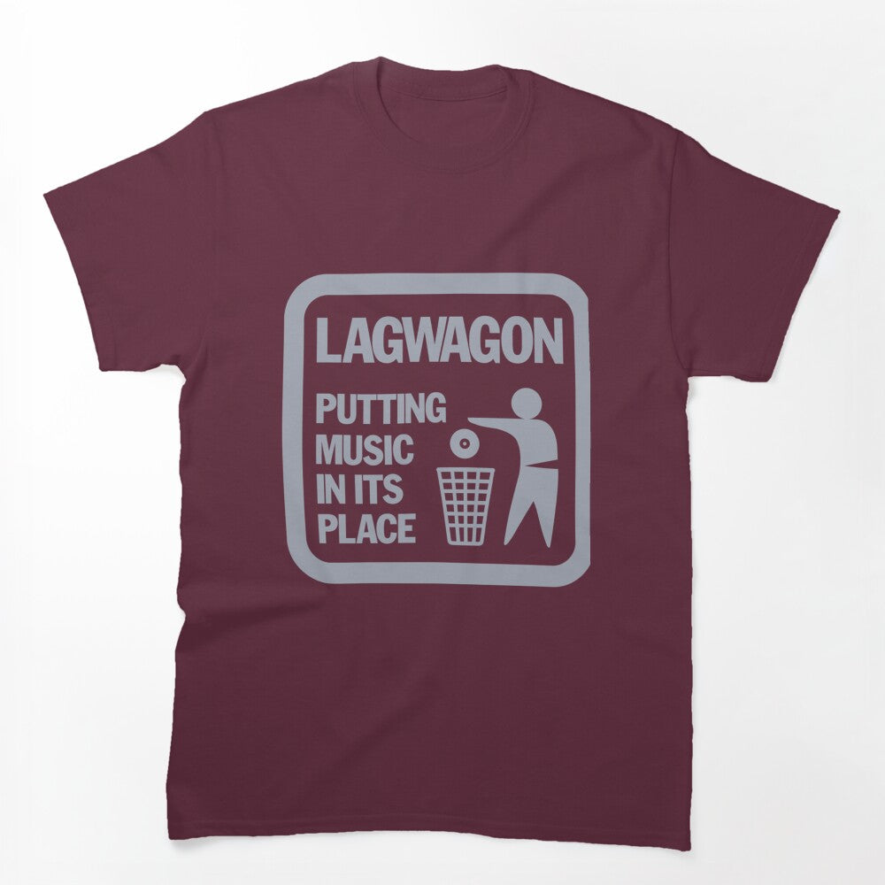 Lagwagon Punk Rock Band Design Shirt