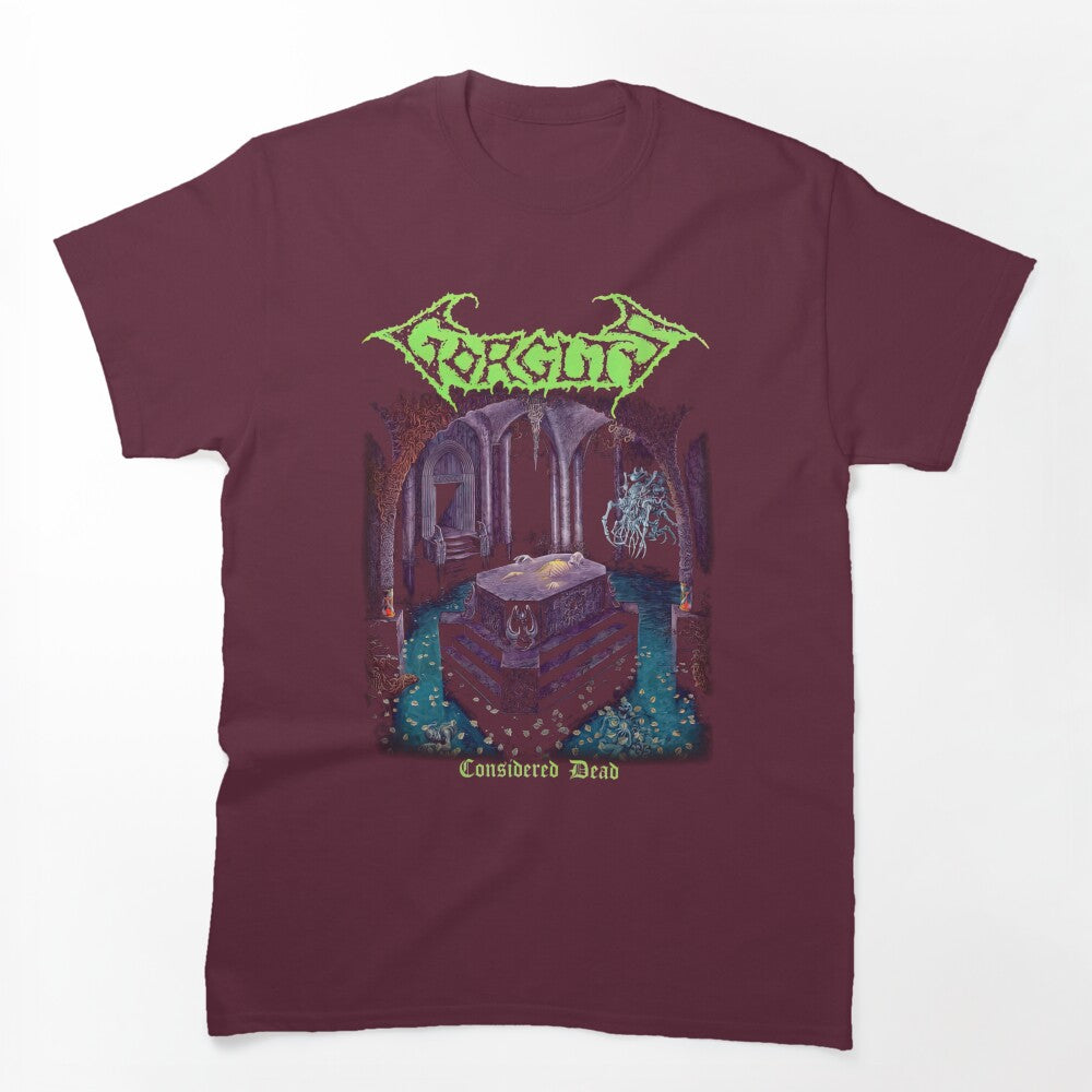 Gorguts Considered Dead Old School Death Metal Shirt