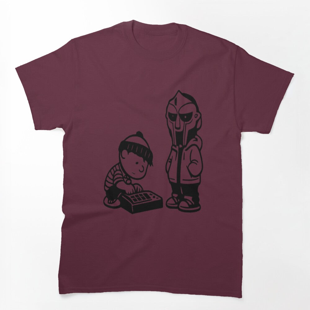 Madvillainy Peanuts Mashup - MF DOOM & Beats Graphic Shirt