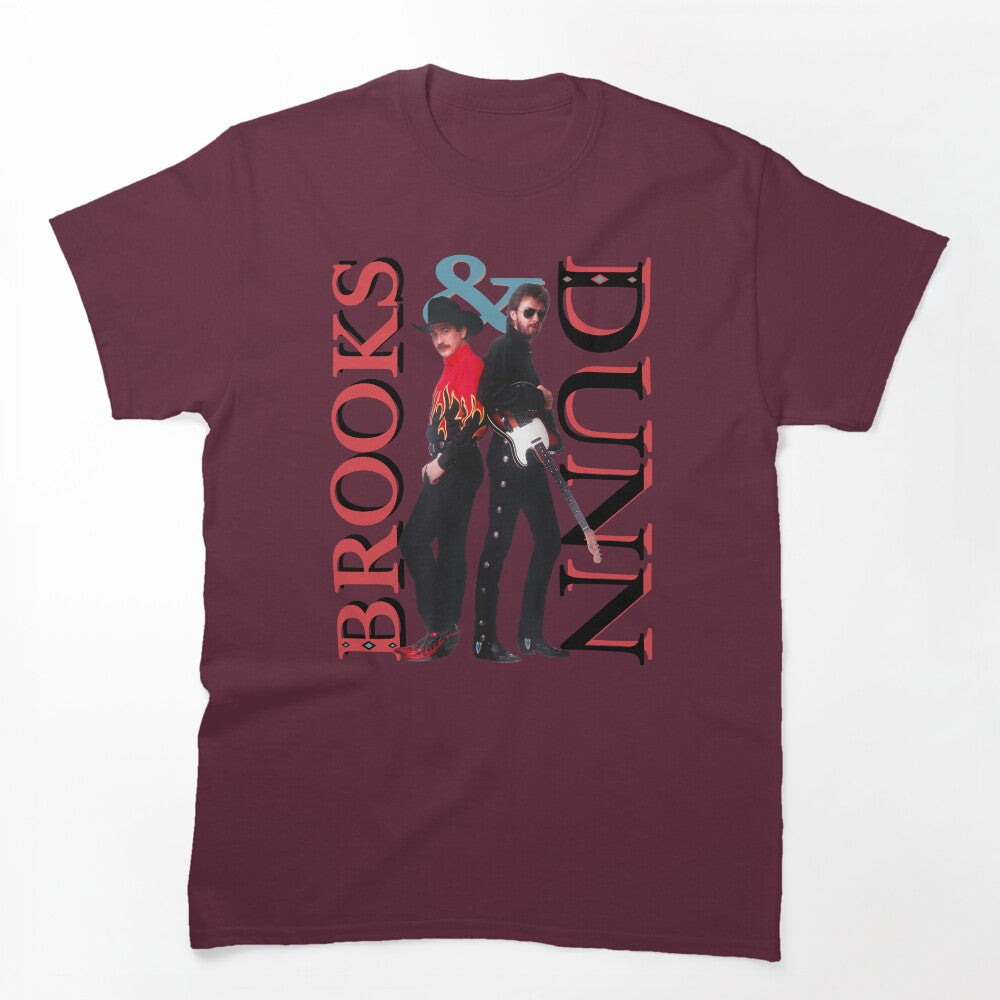 Vintage 1993 Brooks And Dunn Stampede Tour Shirt