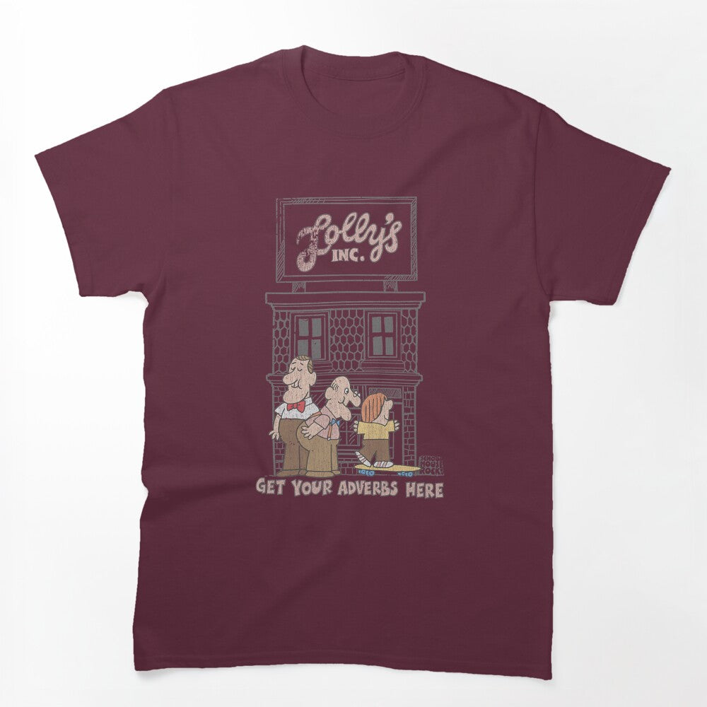 Schoolhouse Rock Lolly's Adverbs Shirt
