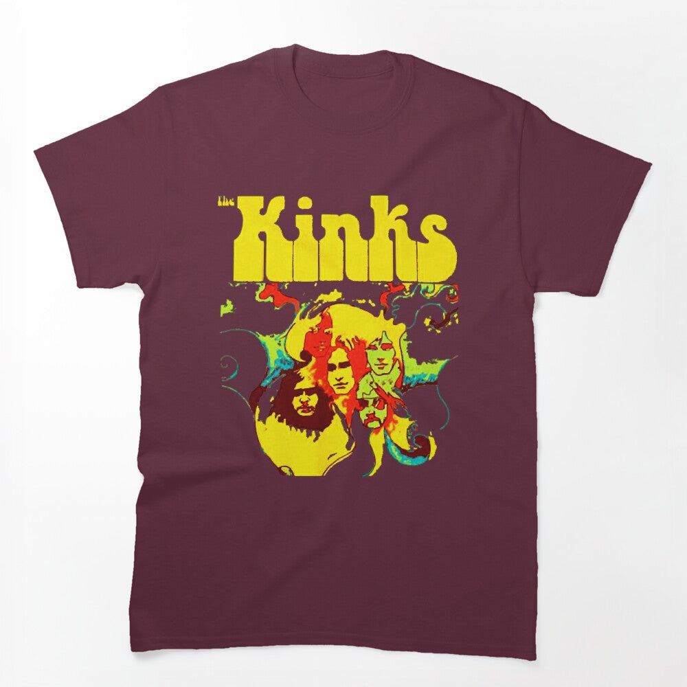The Kinks Love Rock Band Art Shirt