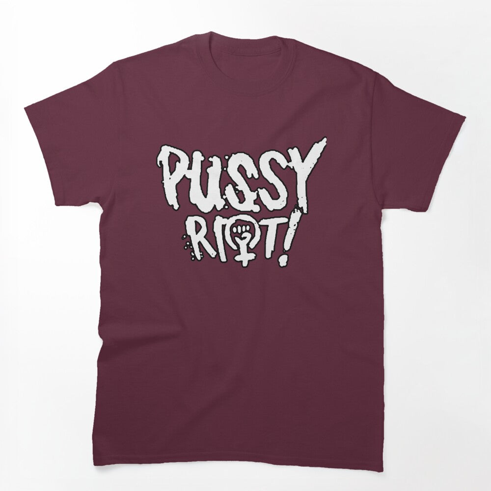 Special Present Pussy Provocative Riot Punk Rock Cool Gifts Shirt