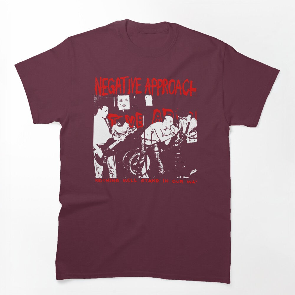 Hardcore Punk Band Live Performance Shirt