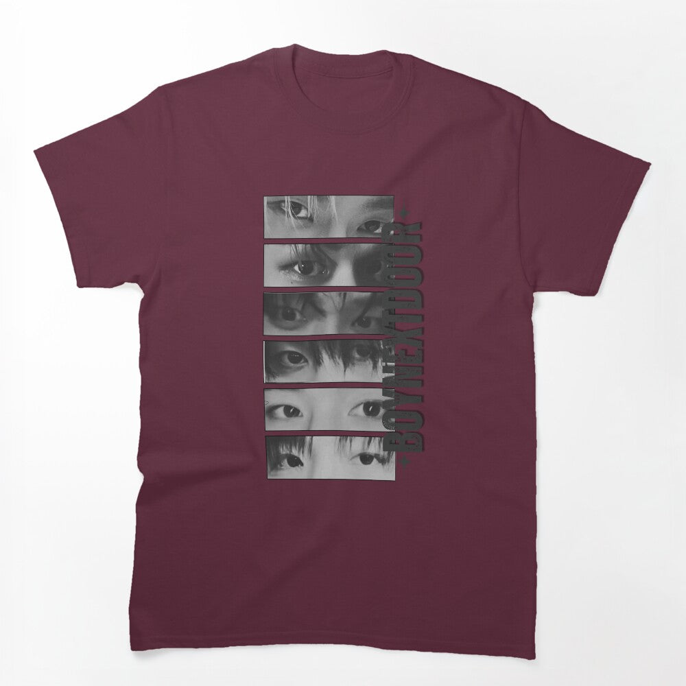 BoyNextDoor Eyes Full Group Kpop Boy Group Digital Art Korean Pop Art Shirt