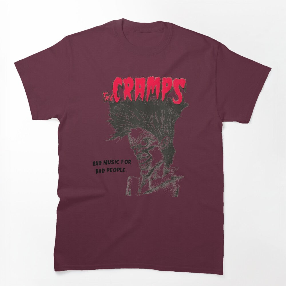 The Cramps Horror Punk Bad Music Bad People Shirt
