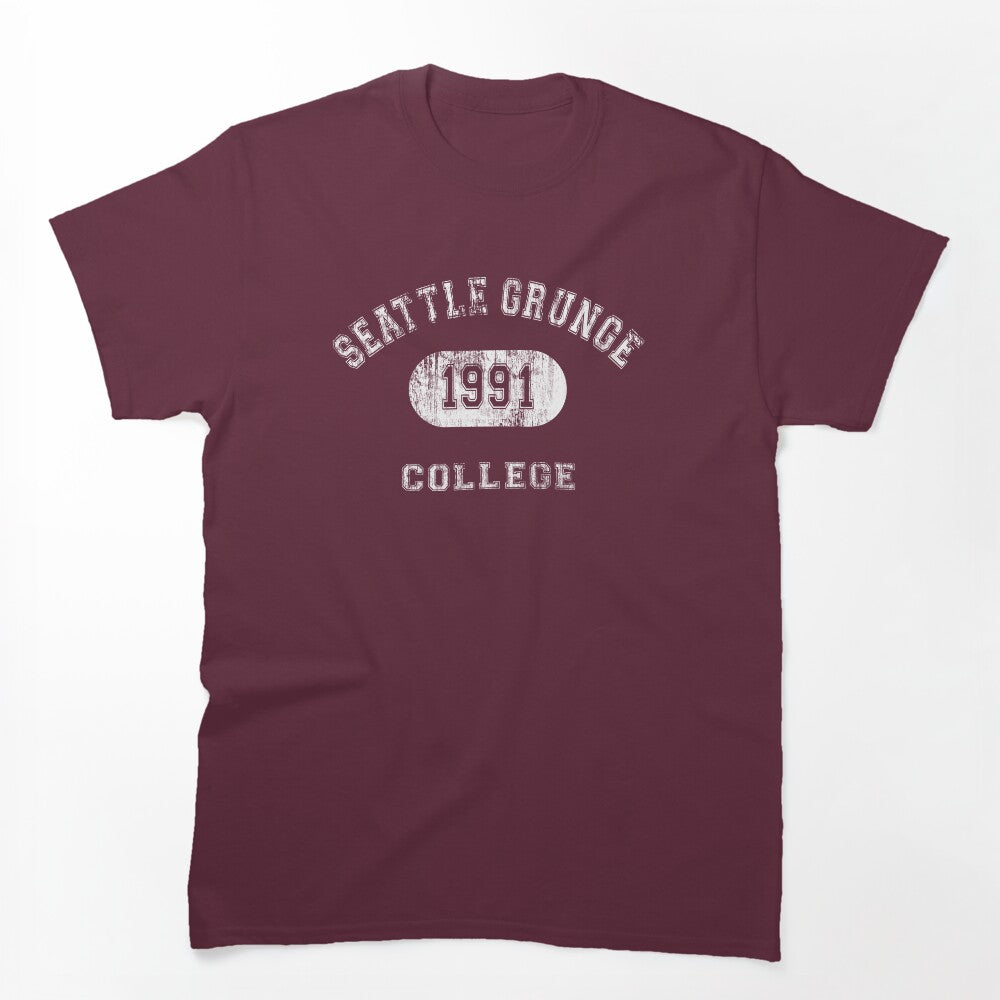 Grunge College Shirt