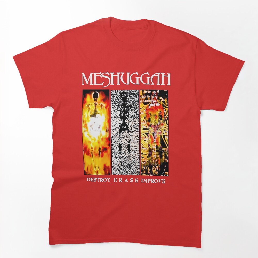 Meshuggah Destroy Erase Improve Extreme Shirt