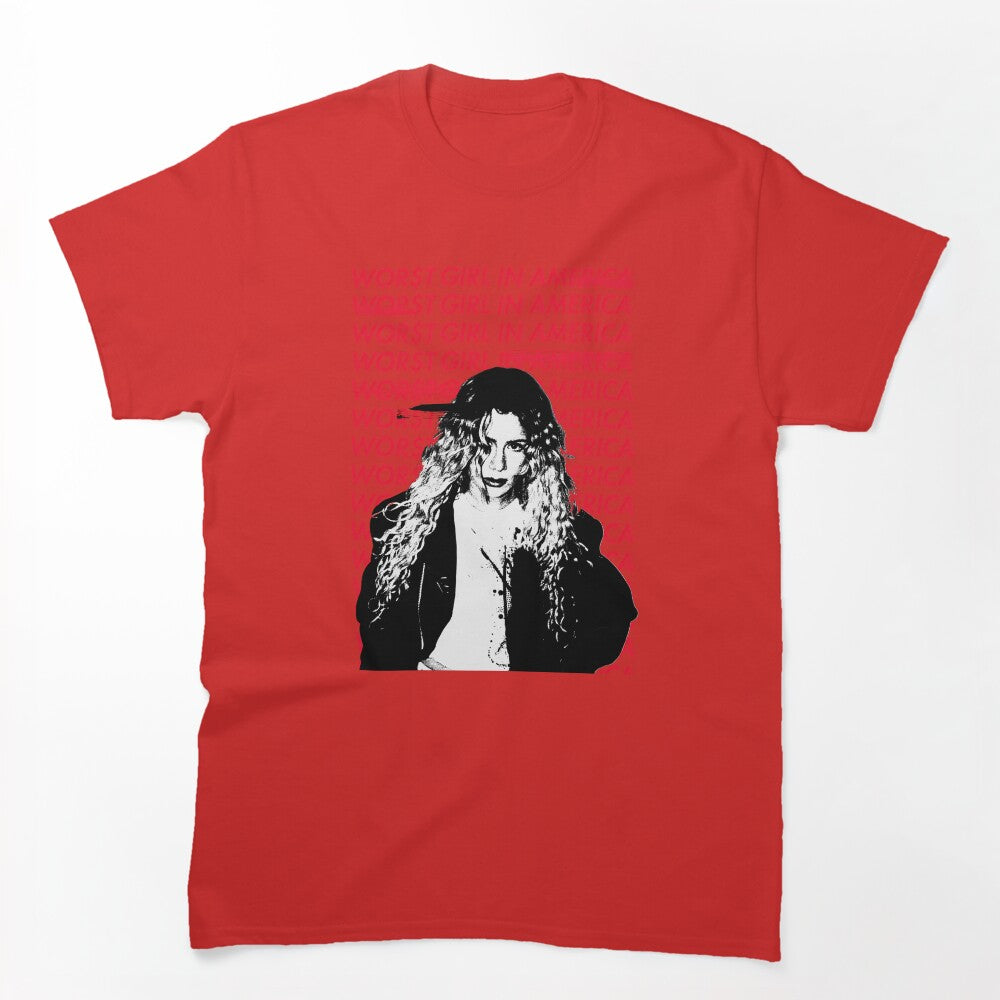 Wor T Girl In America Shirt