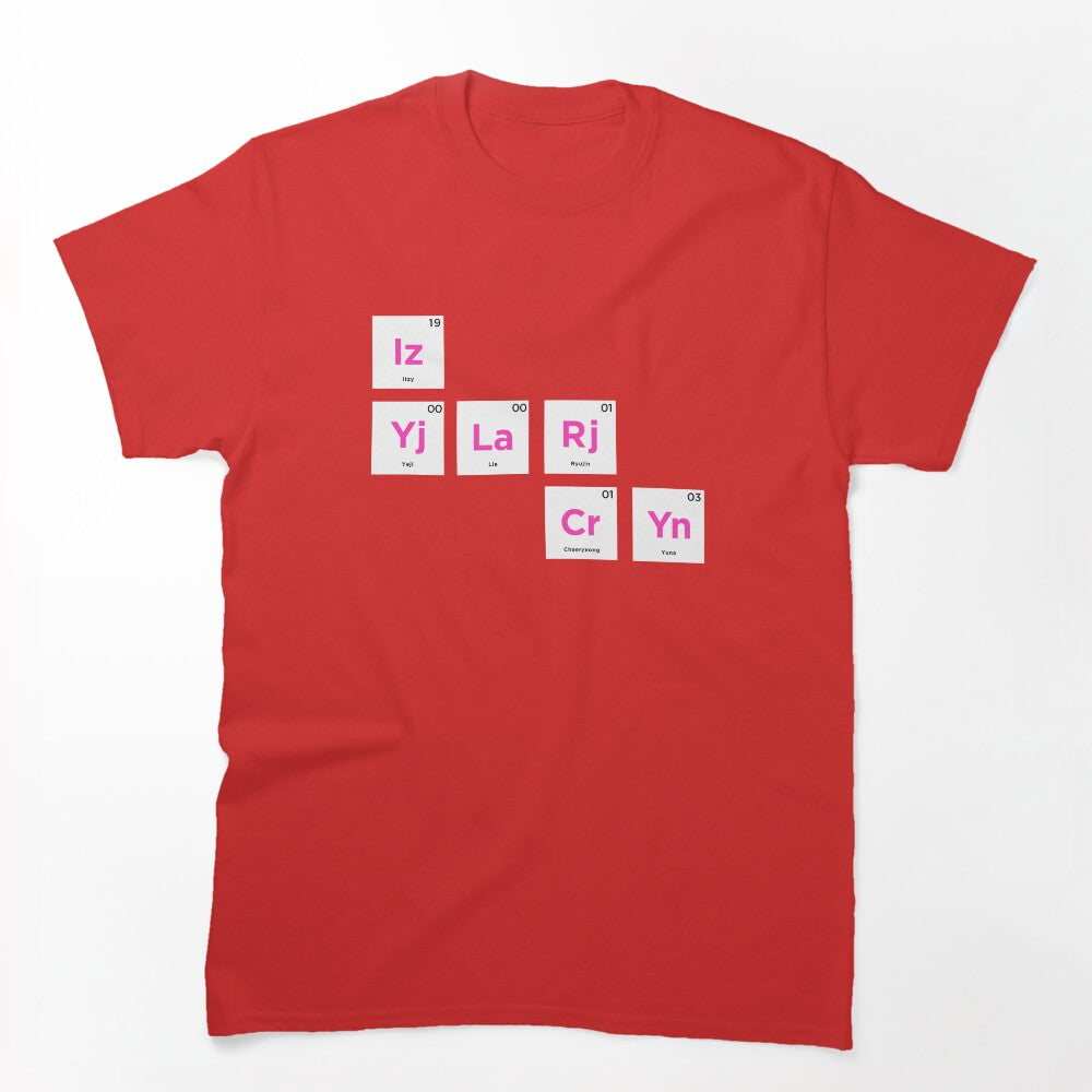 ITZY - Periodic Table Shirt