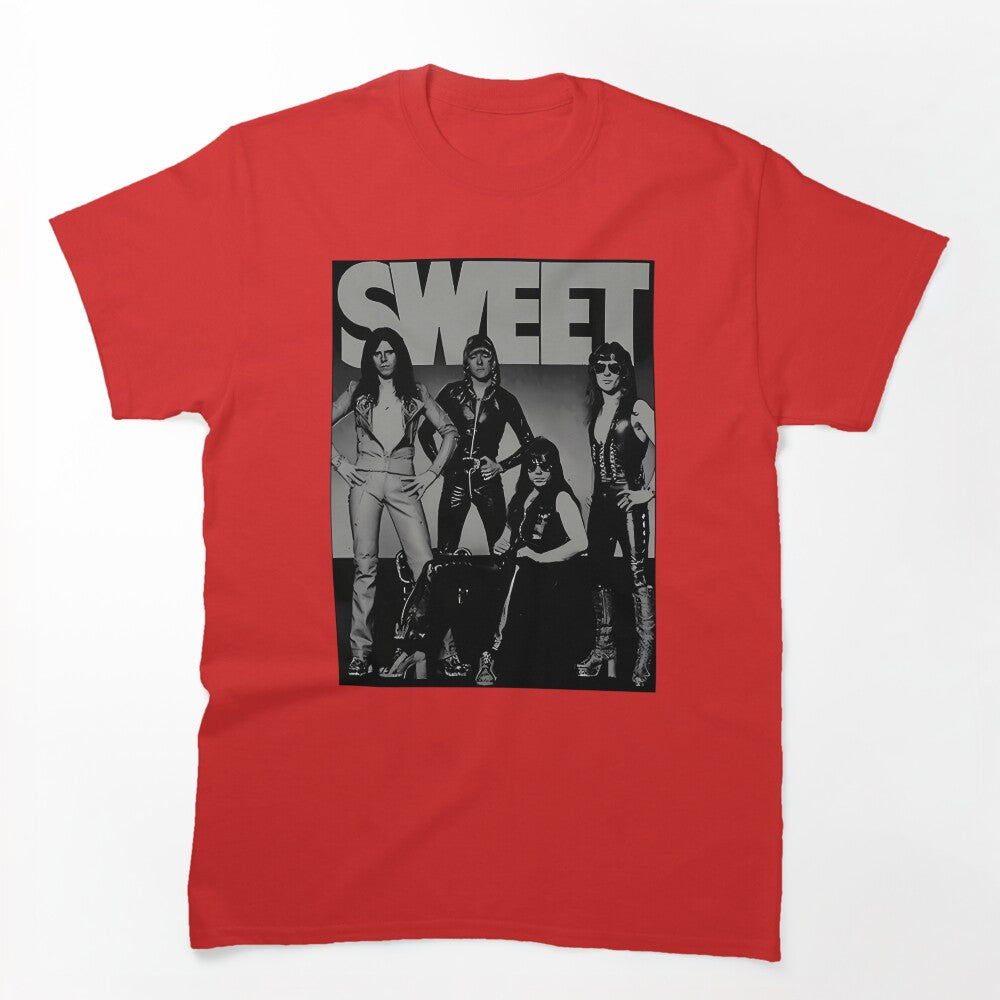 The Sweet Glam Rock Band Shirt