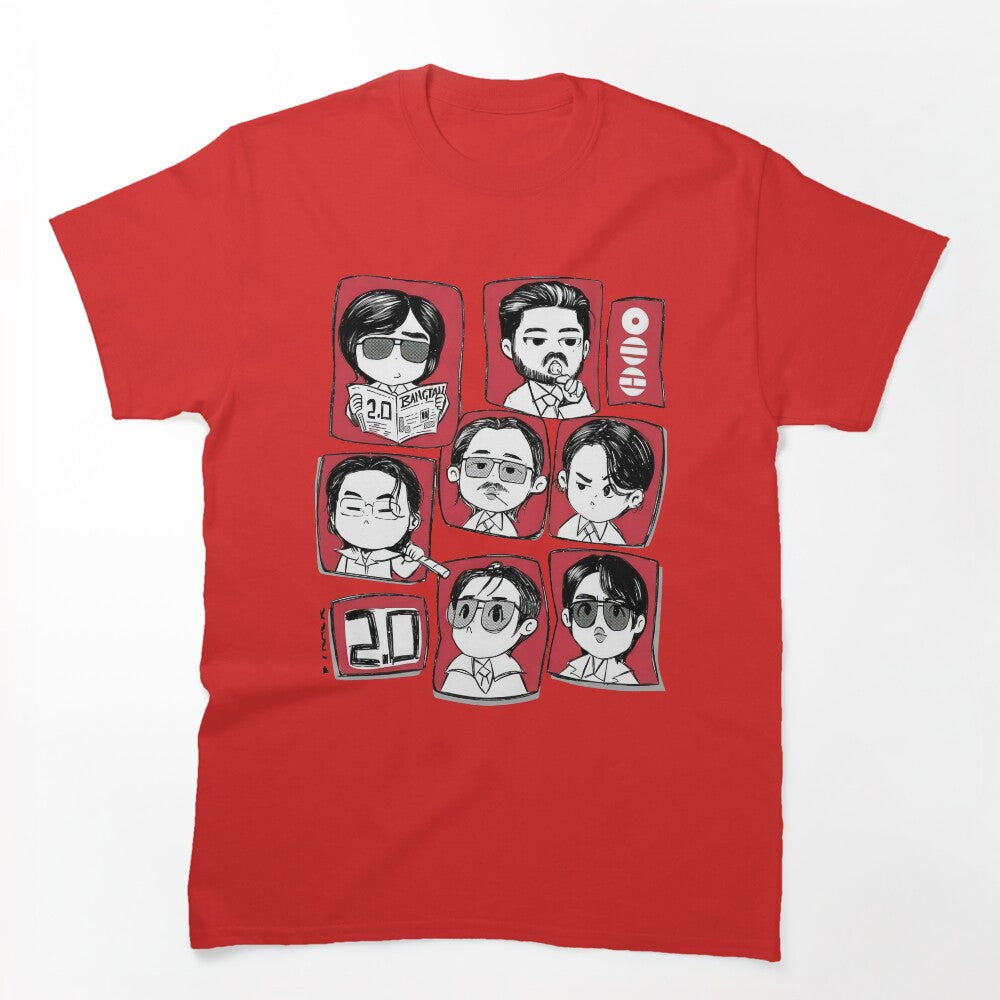 B-T-S 2 0 Arirang B-T-S Tour 2026 Cute Group Graphic Shirt
