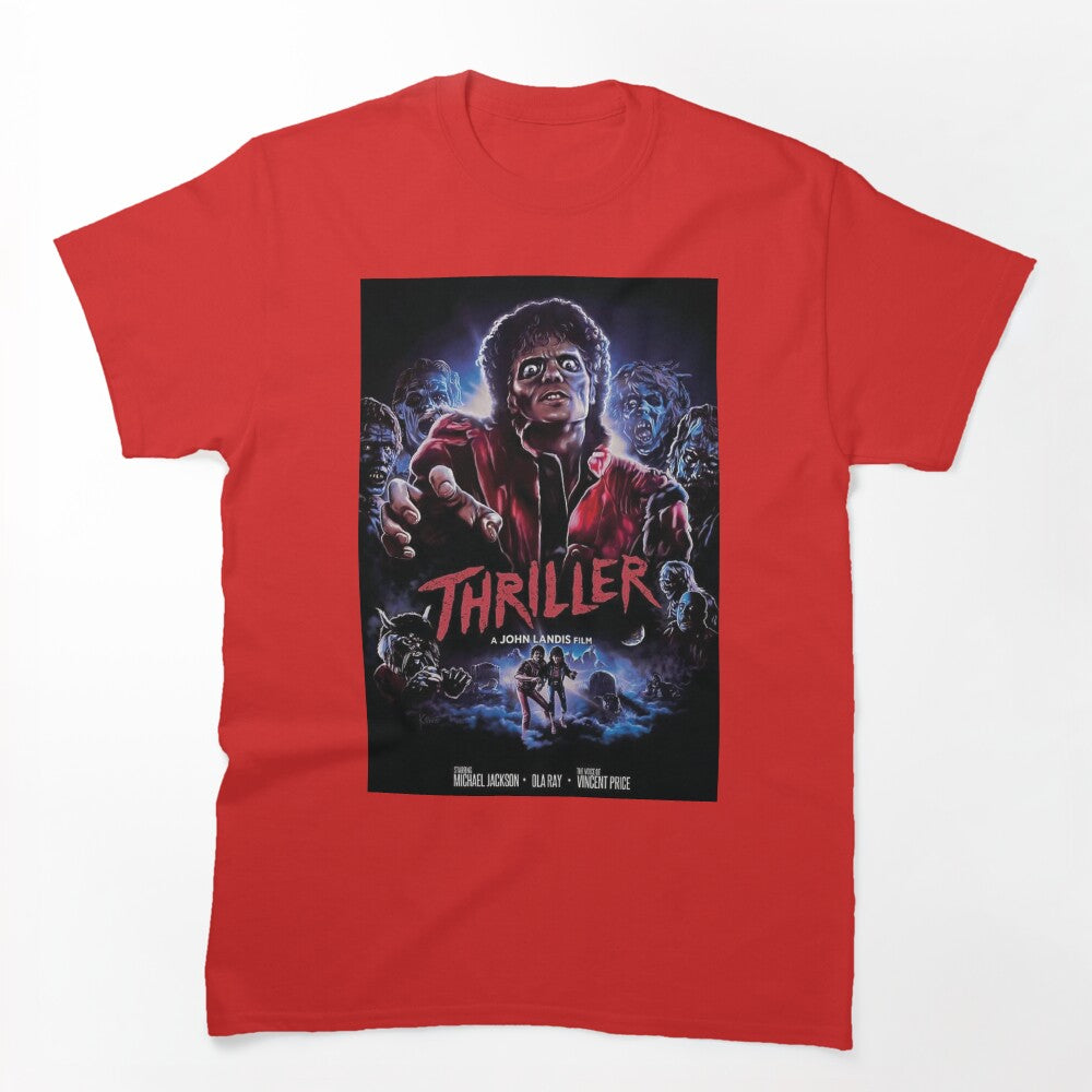 Michael Jackson Evolution Thriller Bad & Dangerous Era Fan Art Shirt
