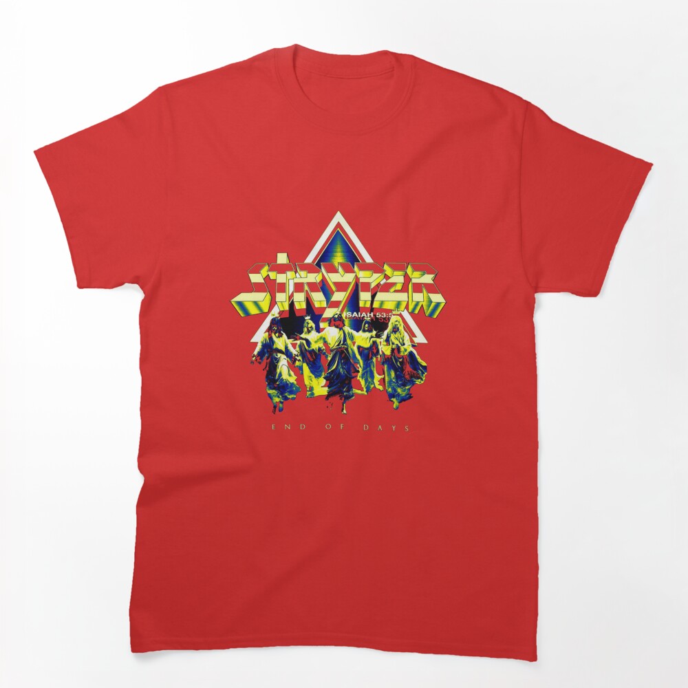 Silhouette Style Hard Rock Band Shirt