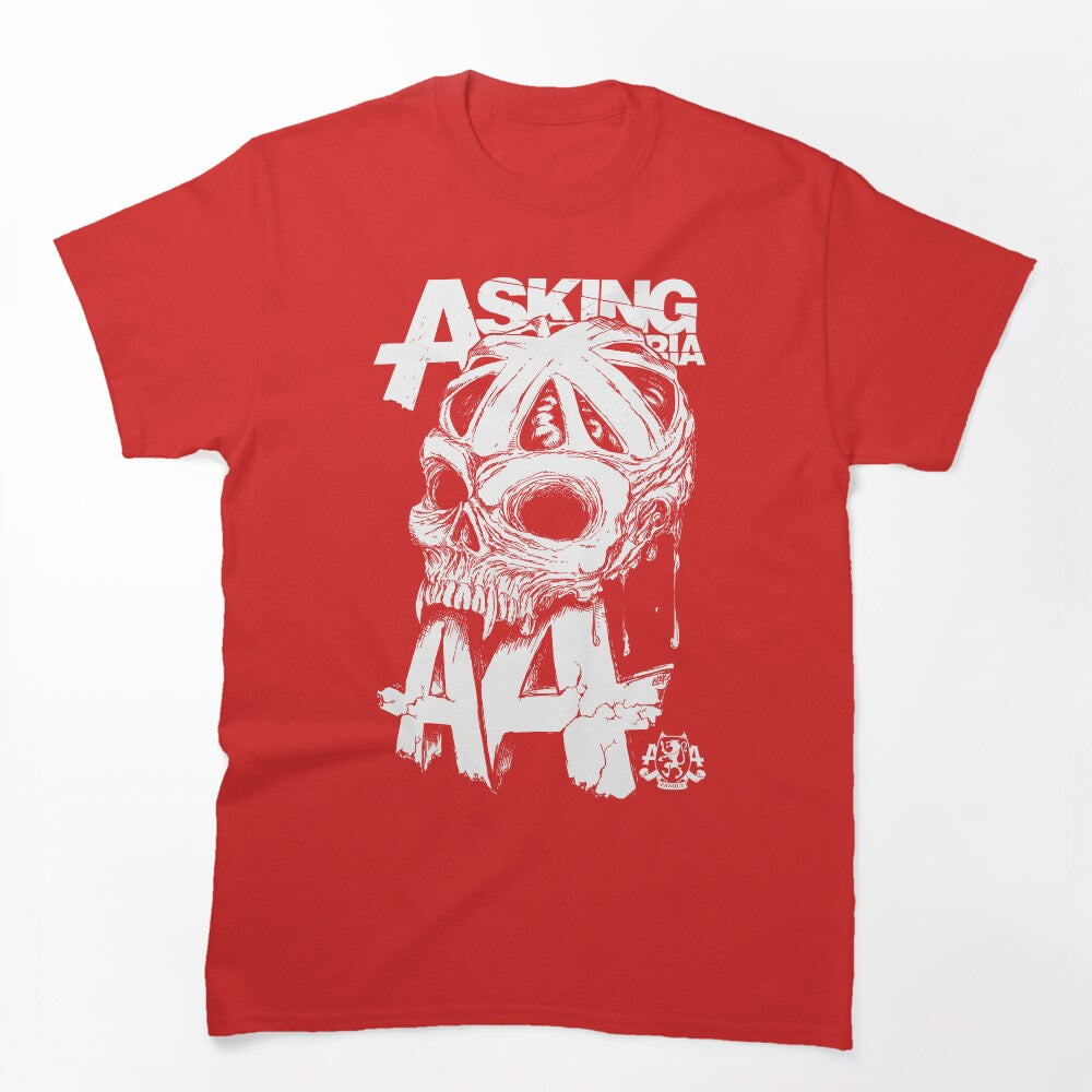 Asking Alexandria England Skull And Shirt