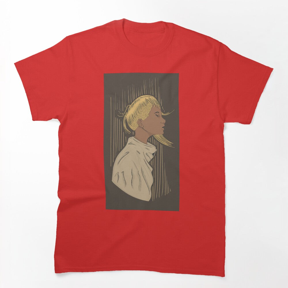Girl In The Dark Shirt