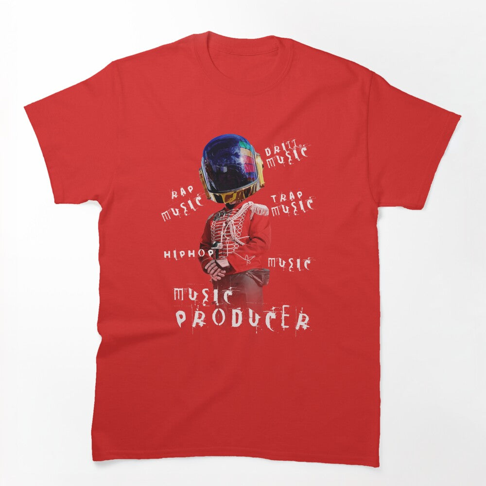 Music Producer Trap Drill Hip Hop Rap Shirt