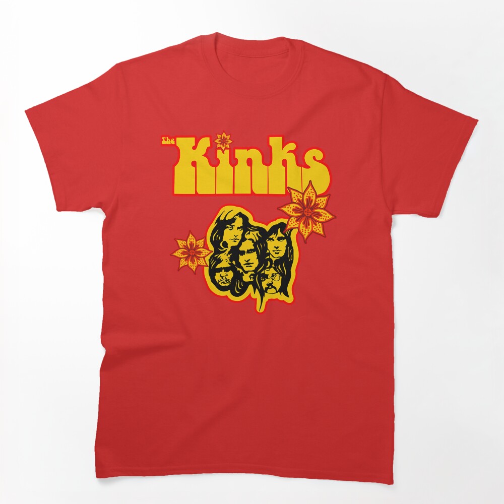 Groovy 70s Psychedelic Rock Band Shirt