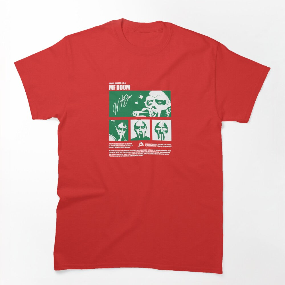 MF Doom Multi Panel Mask Shirt