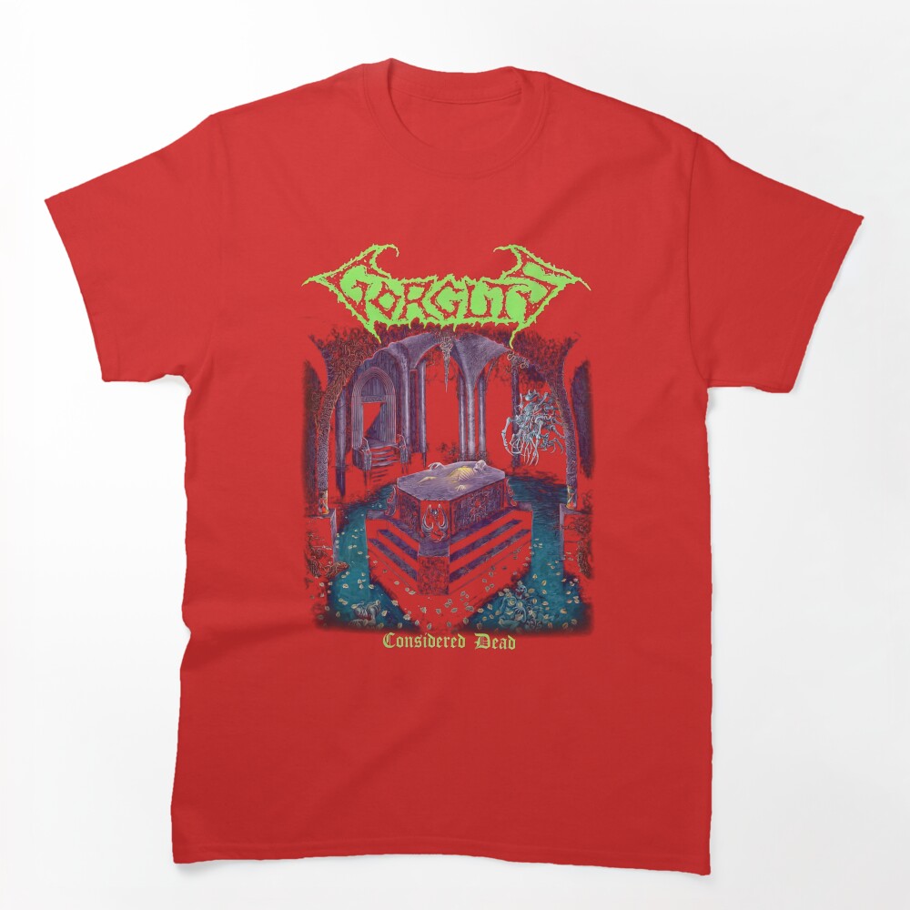 Gorguts Considered Dead Old School Death Metal Shirt
