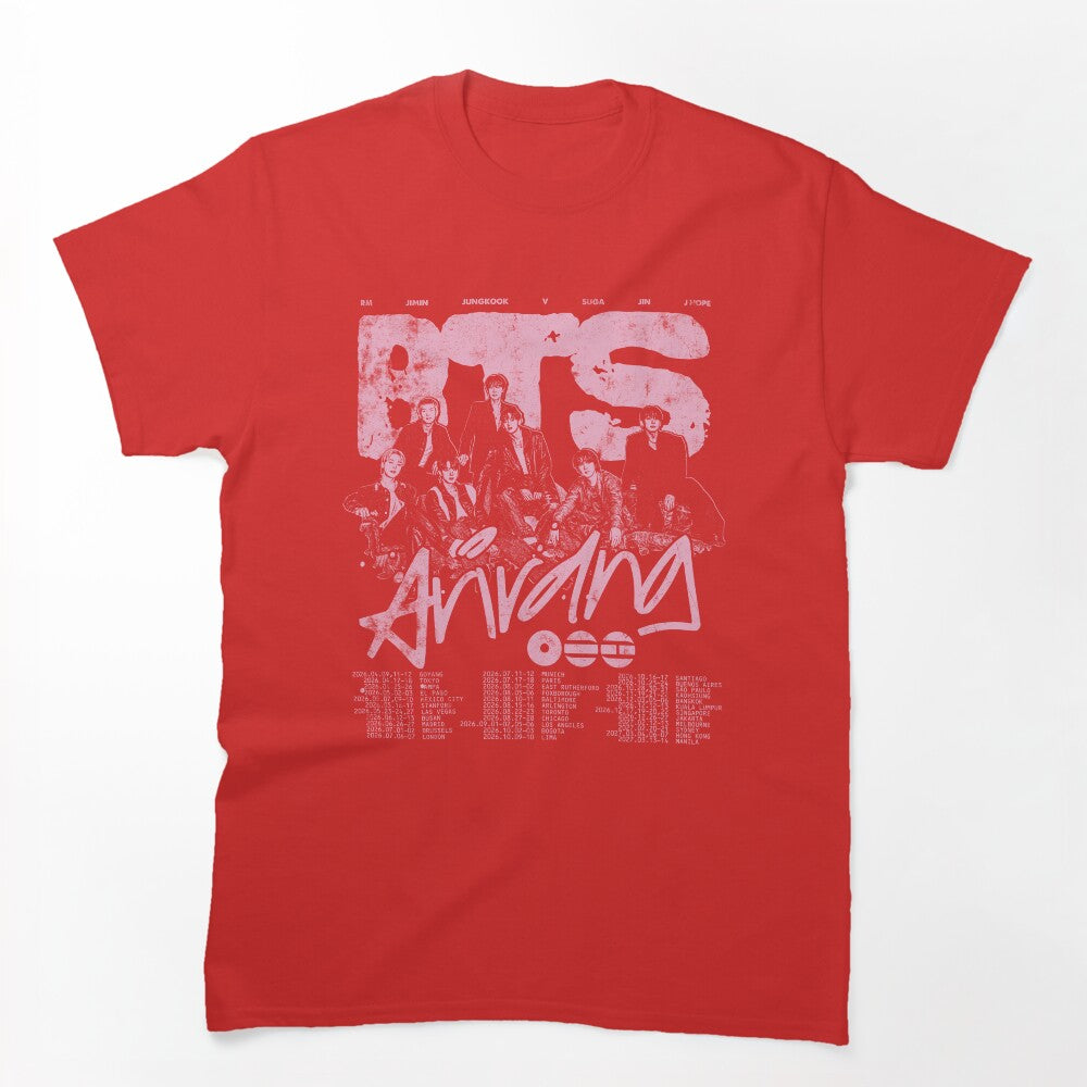 BTS Arirang World Tour Vintage Shirt