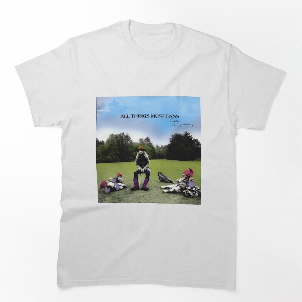 All Things Must Pass Album Picture With Three Boys Shirt