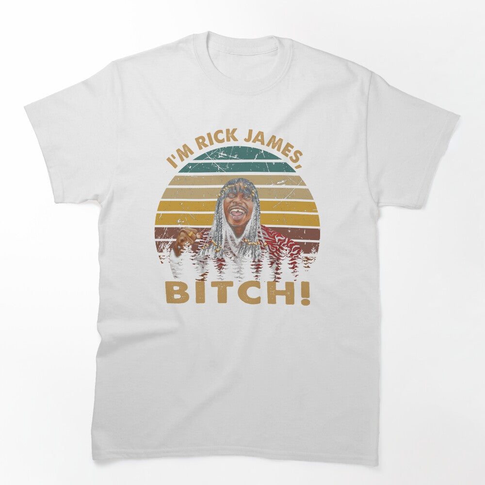 Graphic I'm Rick James Bitch! Love Pop Music Shirt