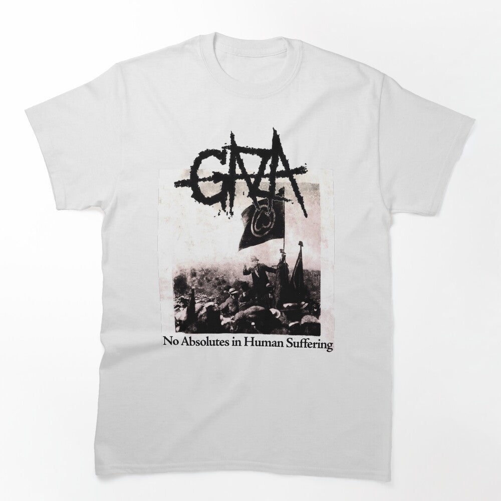 Gaza - No Absolutes In Human Suffering - Grindcore Shirt