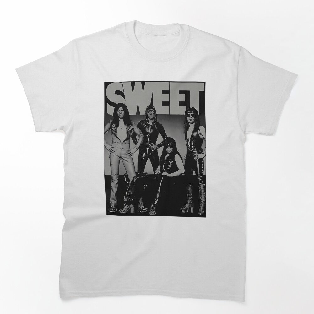 The Sweet Glam Rock Band Shirt