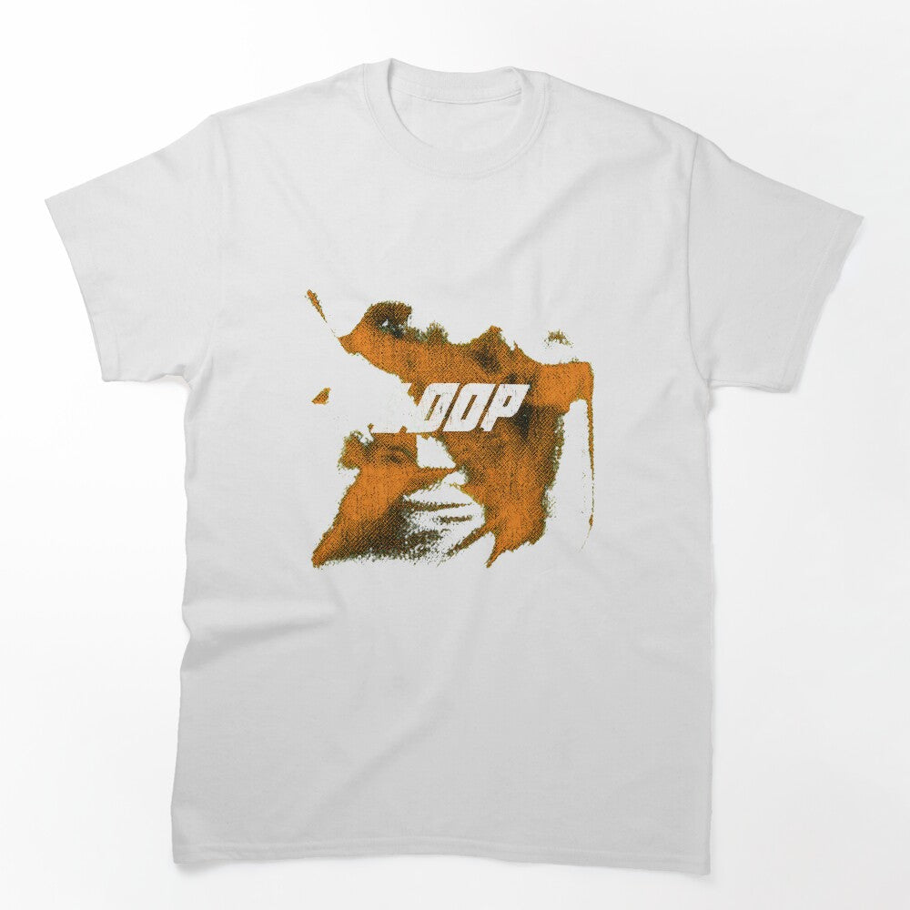 Distressed LOOP Typography Grunge Shirt