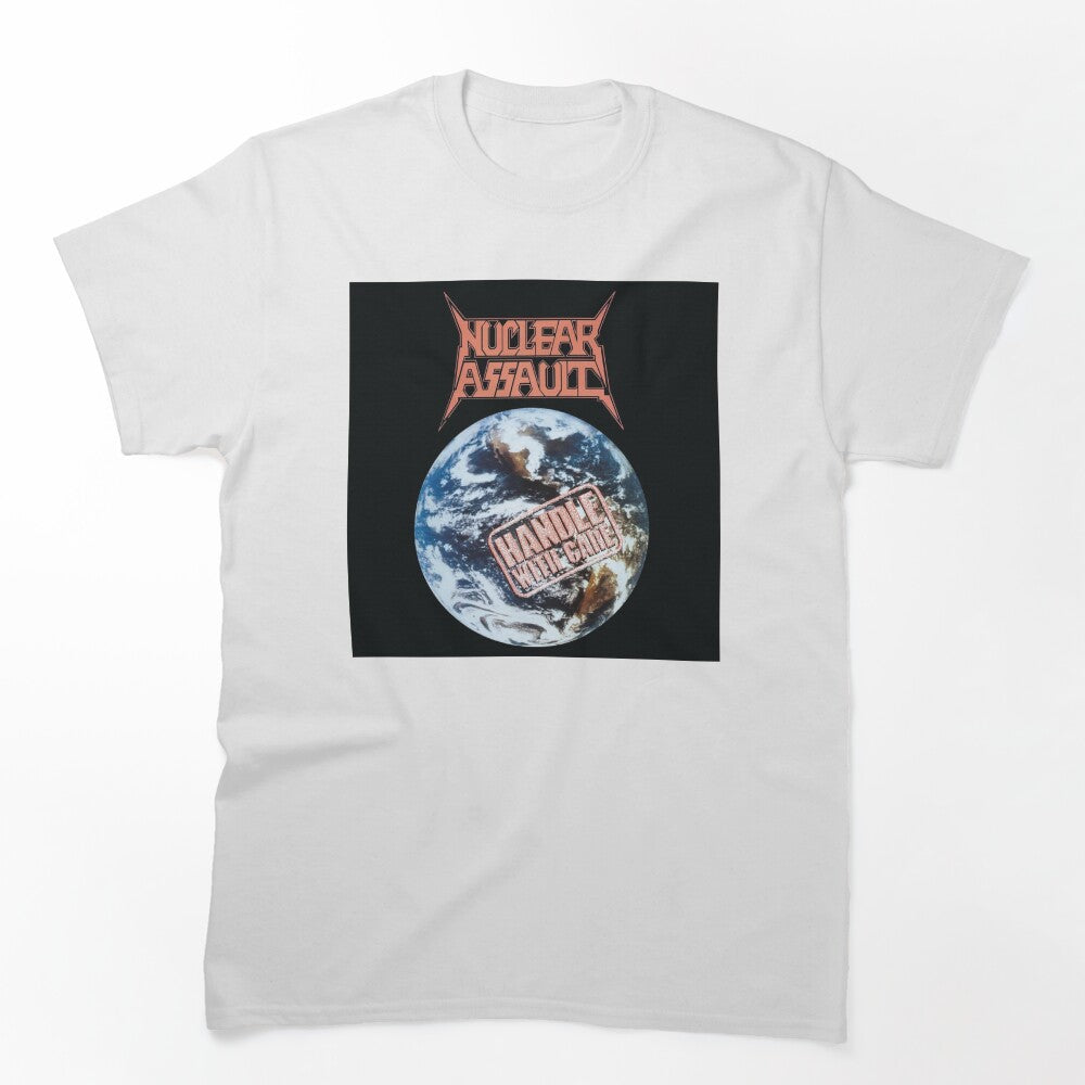 Nuclear Assault - Handle With Care Album 1989 Shirt