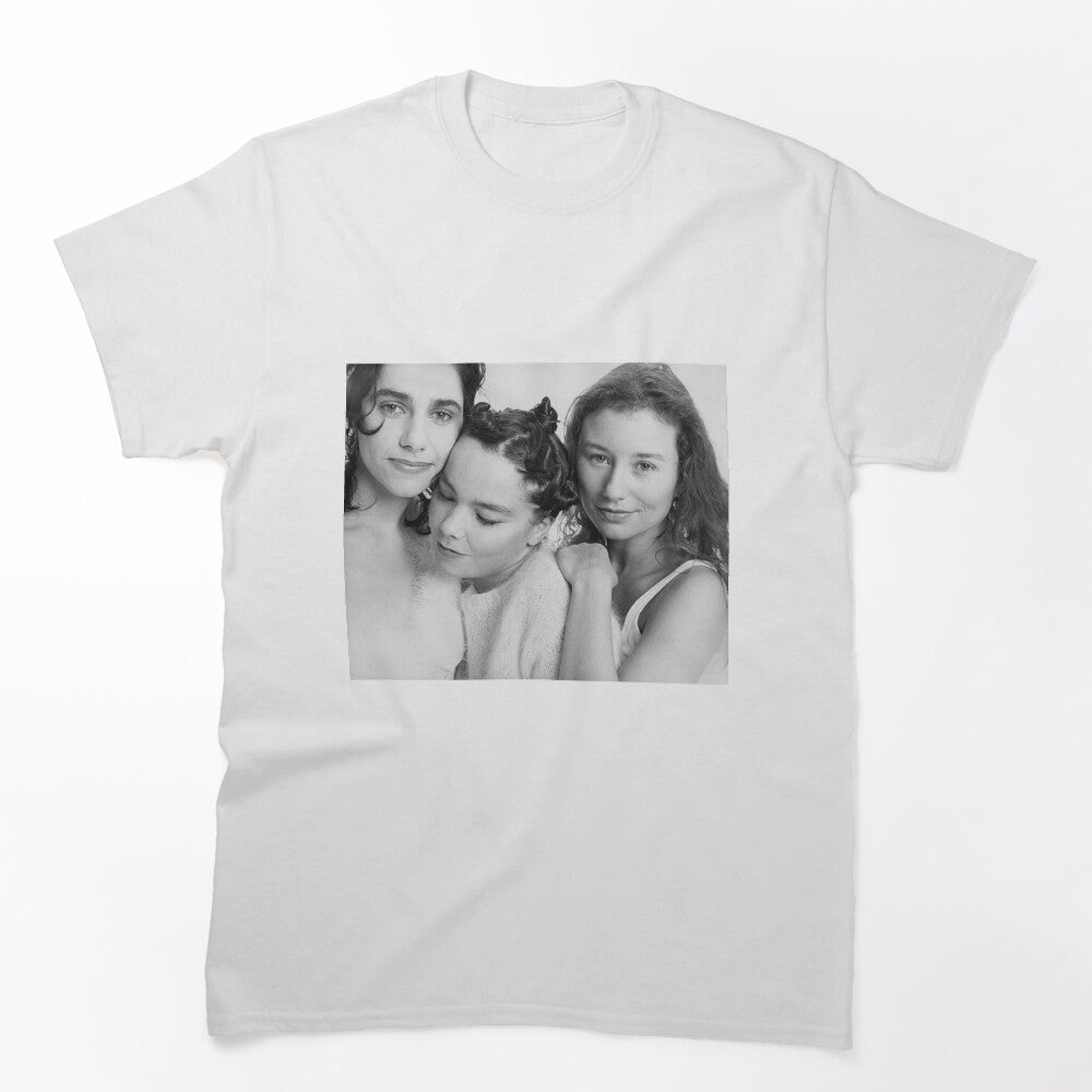 Rare B_amp_W Portrait Of Bjork PJ Harvey And Tori Amos Shirt