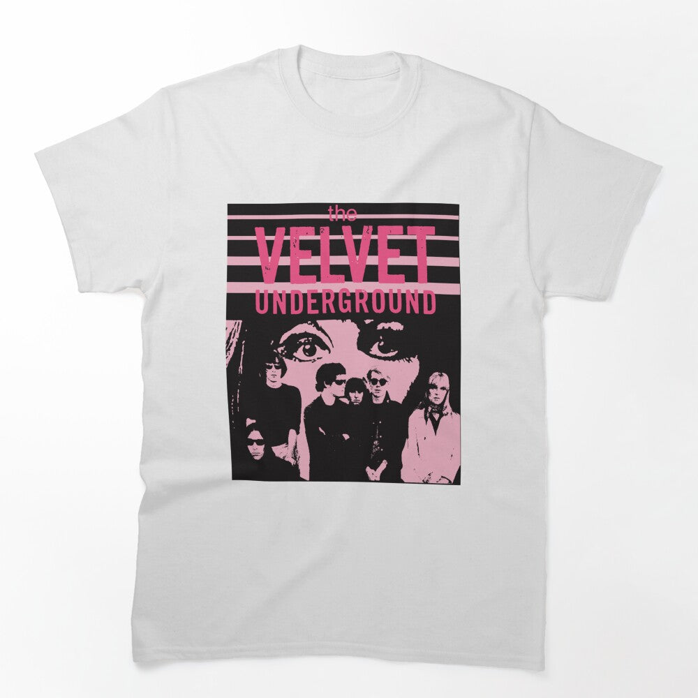 Velvet Underground 70s 1970s Retro Vintage Mask Shirt