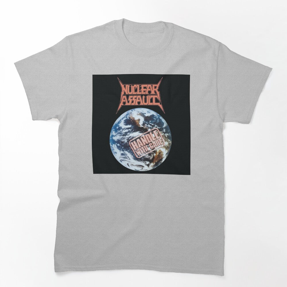 Nuclear Assault - Handle With Care Album 1989 Shirt