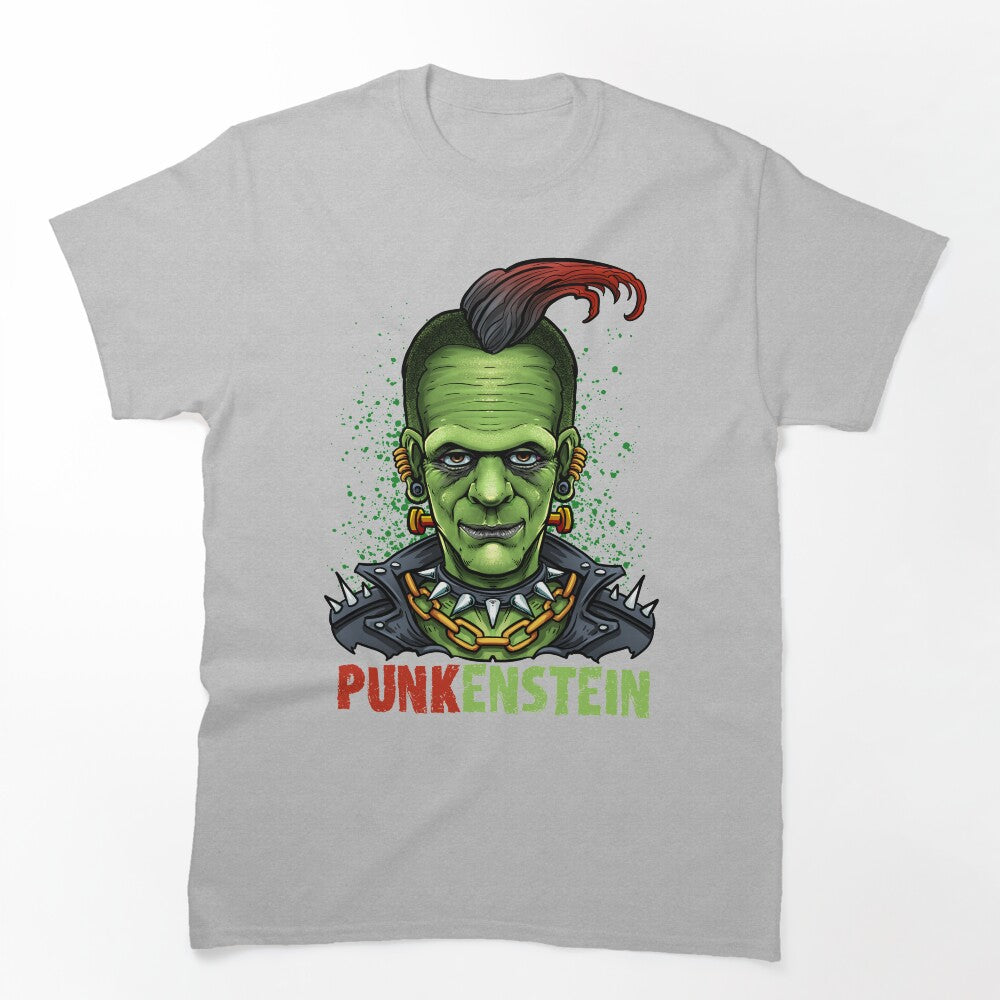 Punkenstein Halloween Rocker Monster Shirt