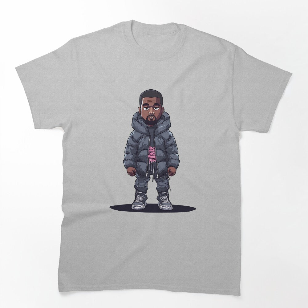 Kanye West As Cartoon Shirt
