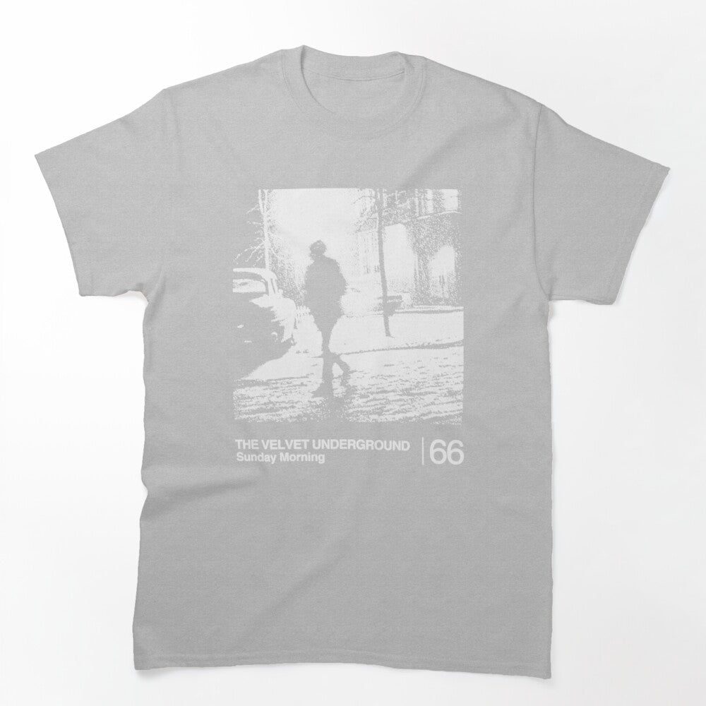 Sunday Morning The Velvet Underground Minimalist Graphic Artwork Shirt
