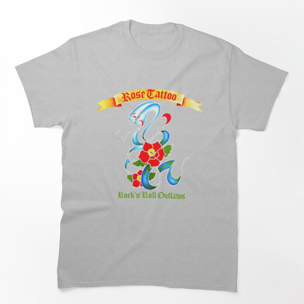 Rose Tattoos Rock And Roll Outlaws Shirt