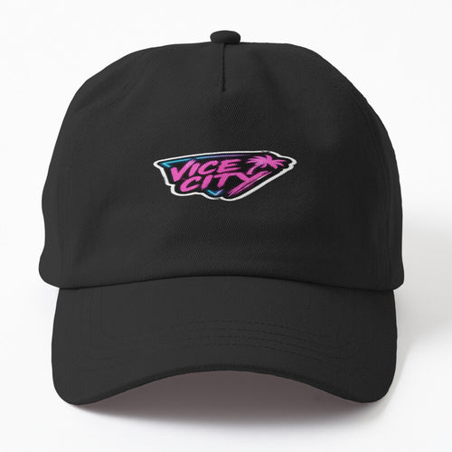 Vice City Inspired Logo Hat