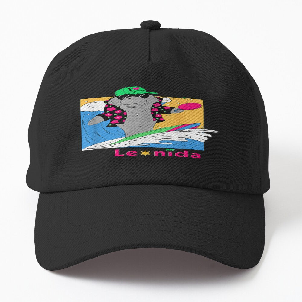 Surfing Leonida I Love Vacation Jason Outfit Hat
