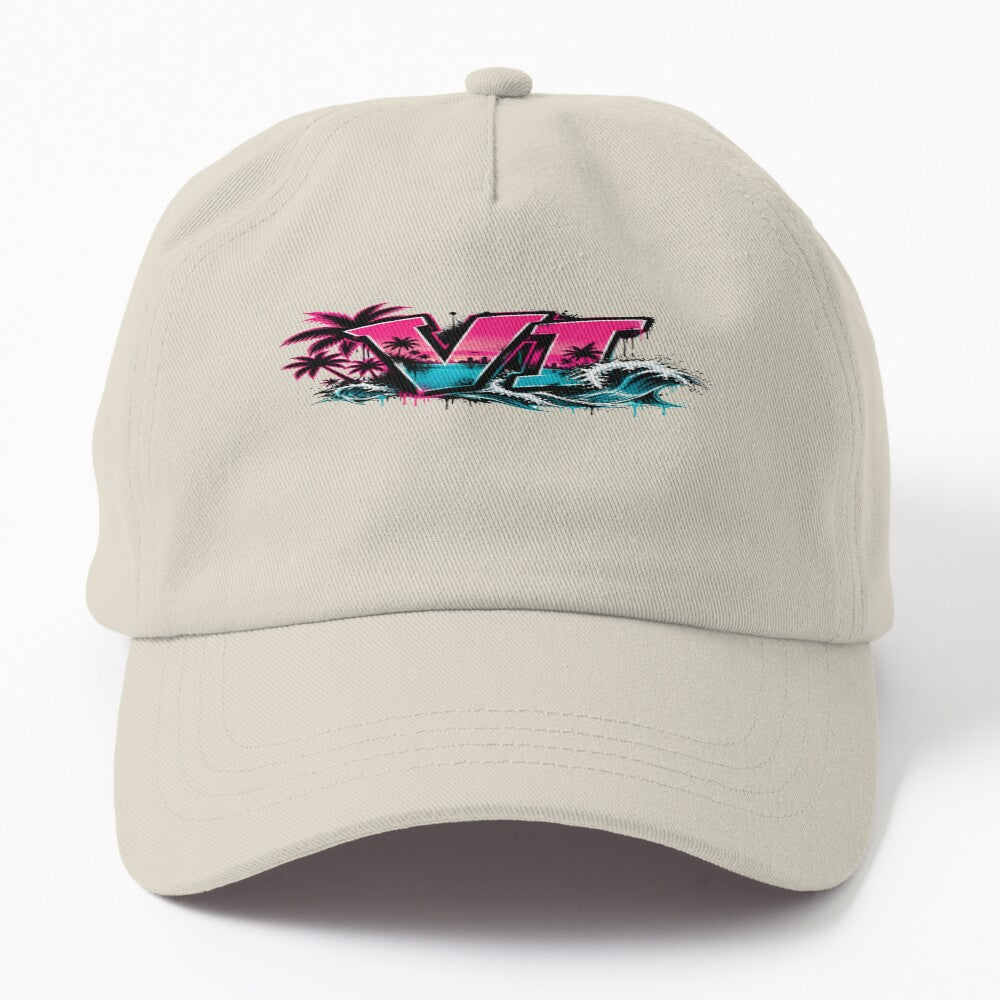 Vice City VI Graffiti Neon Beach Waves - GTA 6 Hat
