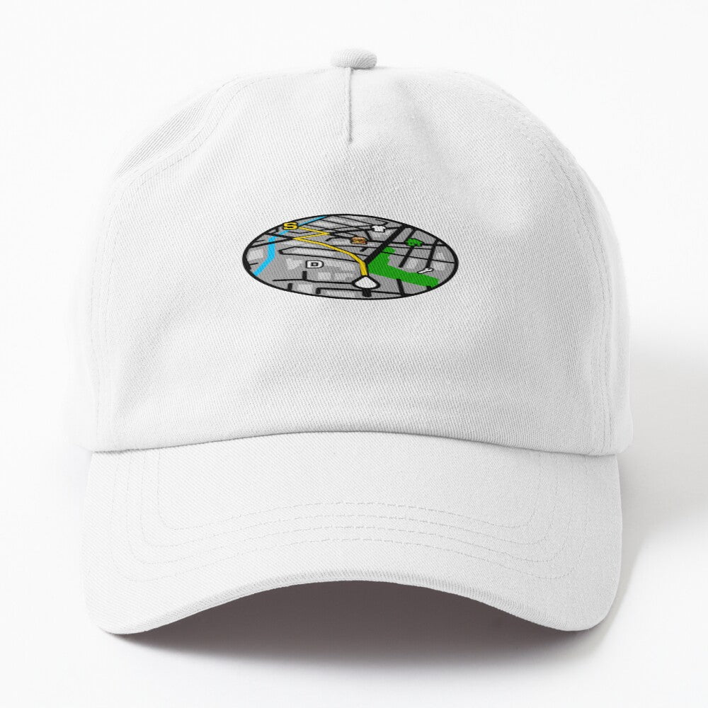 Grand Theft Auto Game Map Hat
