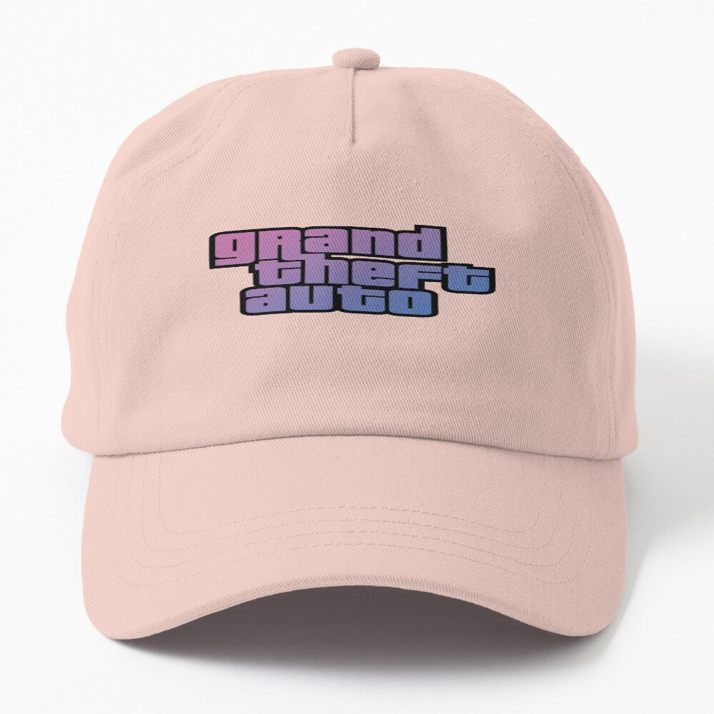 GTA Grand Theft Auto Logo Sunset Hat